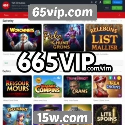 Jogos populares disponíveis no 65vip.com